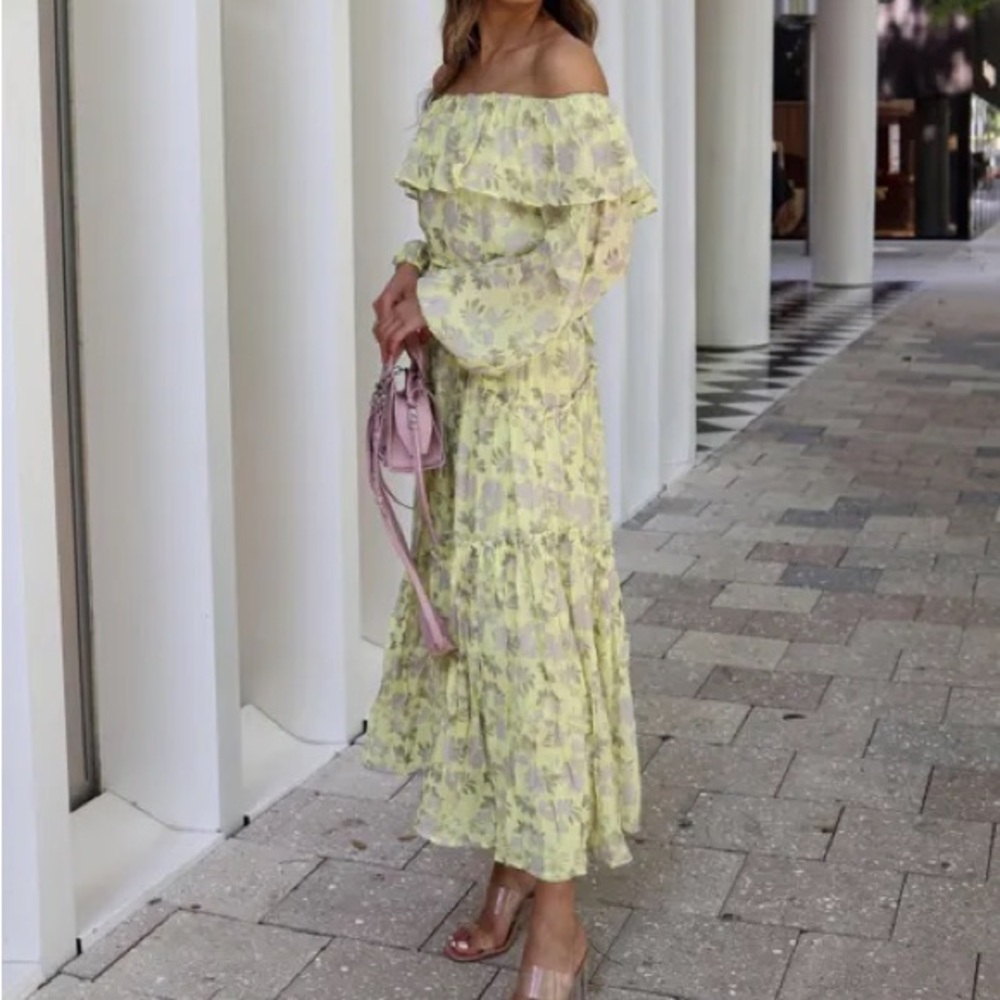 ASTR midi dress
